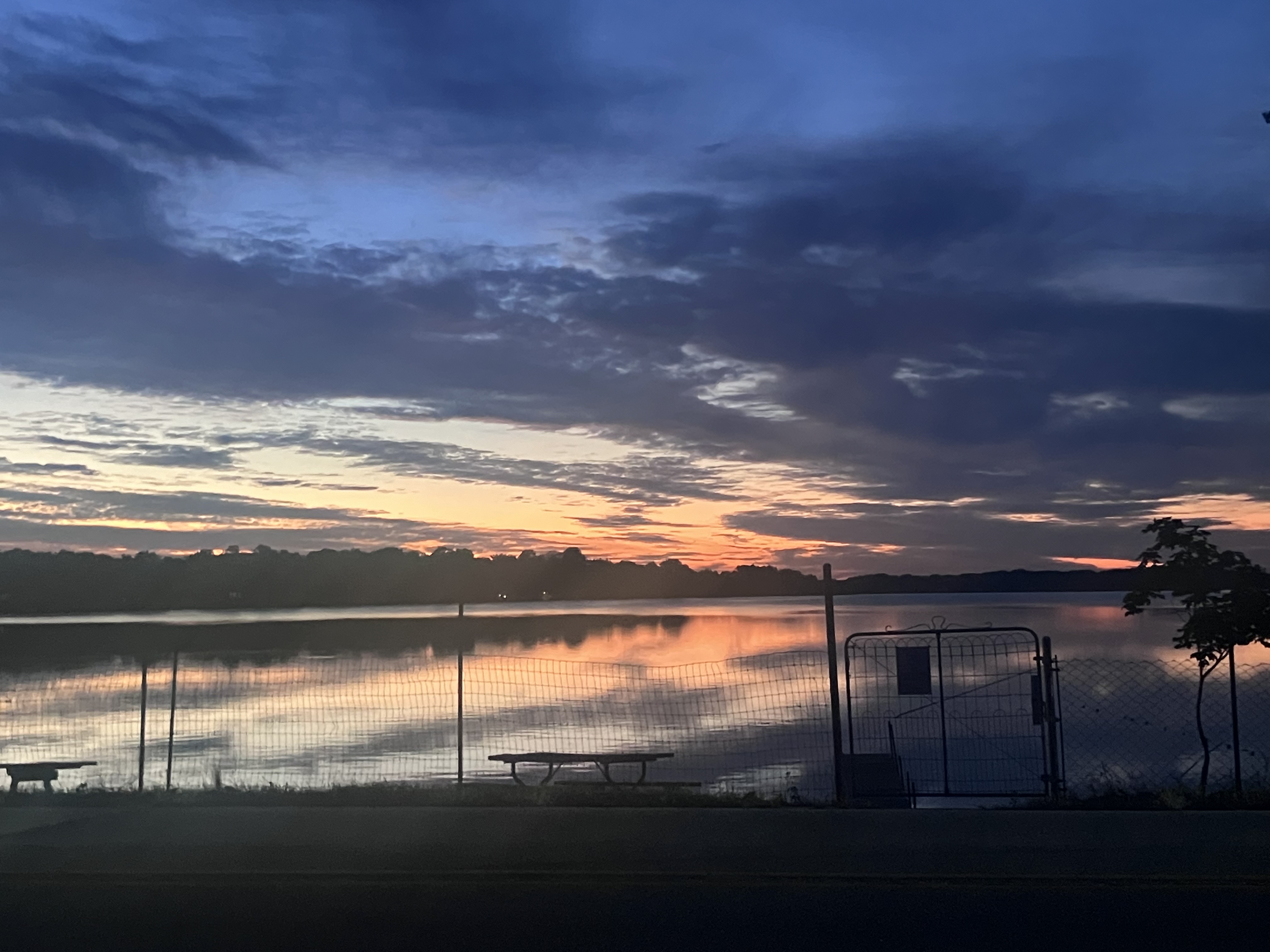 Golden lake